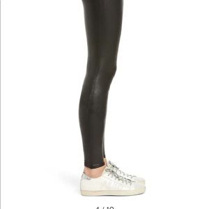 Spanx faux leather legging size small